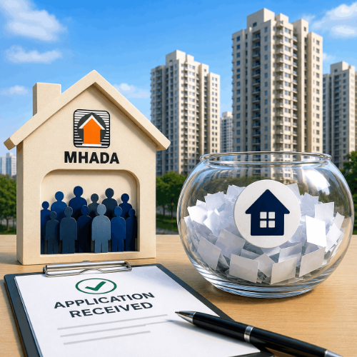 MHADA Lottery 2026 Draws Massive Interest: Over 97,000 Applications Received for 2,640 Mumbai Homes, 75,366 Pay Deposits